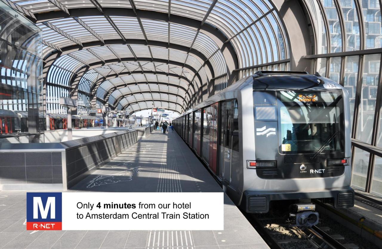 Mercure Amsterdam North Station Dış mekan fotoğraf